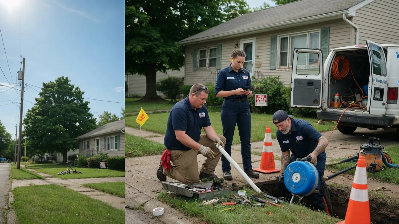 Sewer Line Repair in Wellsburg, WV near me